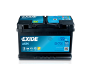 Exide 72 Ah 760 A EK720 AGM